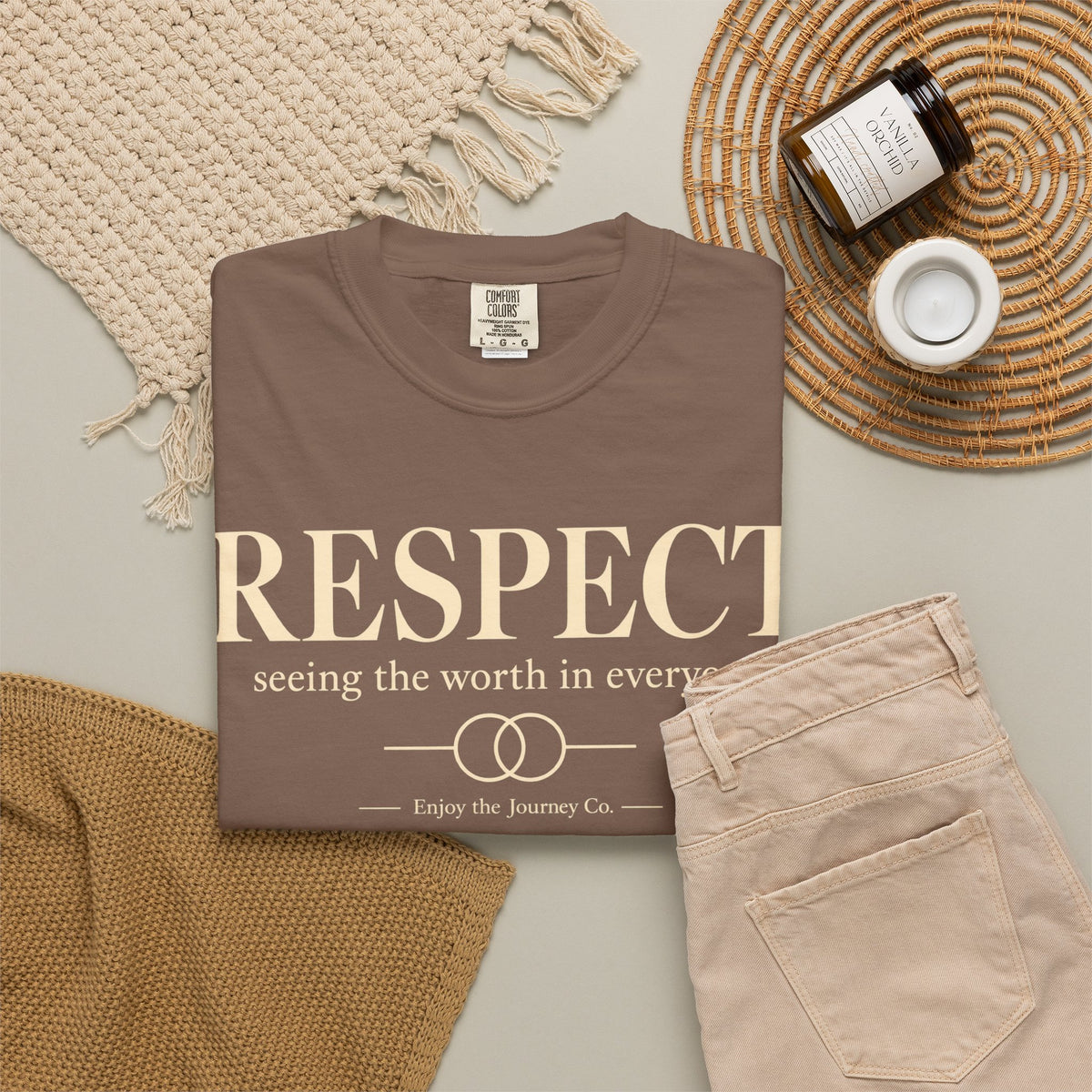 Respect T-Shirt — ’Respect: seeing the worth in everyone.’ Inspirational Tee