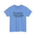 Quote T‑Shirt — “One could almost hear the sound of stones dropping to the ground” Literary Tee