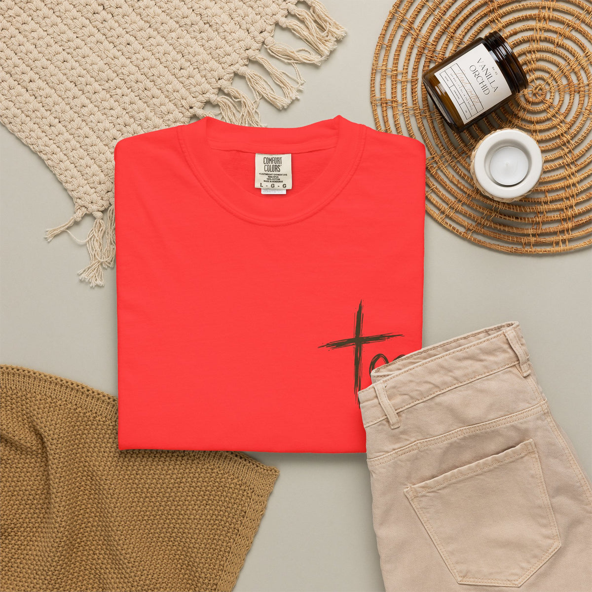 Christian Graphic T-Shirt — "I Was Carried to the Table" Faith Tee