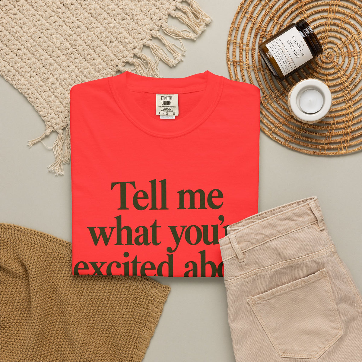 Tell Me What You’re Excited About Tee — 'Big Dreams Matter' Inspirational T-Shirt