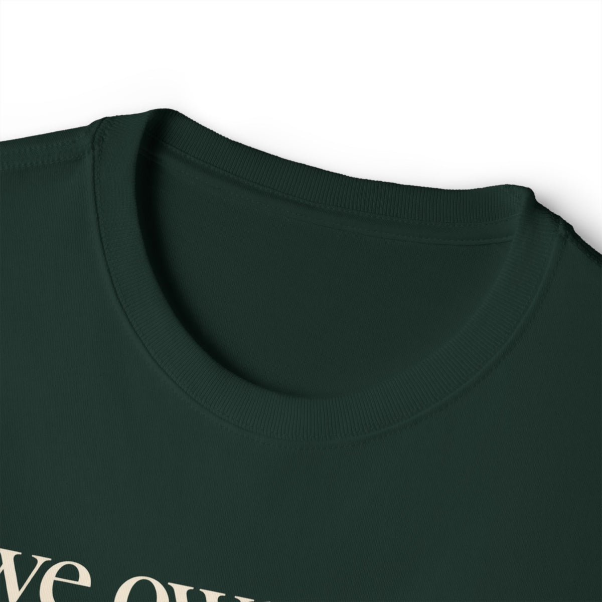 Boxy Tee — "we own all of the world's hurt together." Inspirational Graphic Shirt
