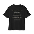 Inspirational Quote Tee — “the best portion of a good person’s life is the little, nameless, unremembered acts of kindness and love”