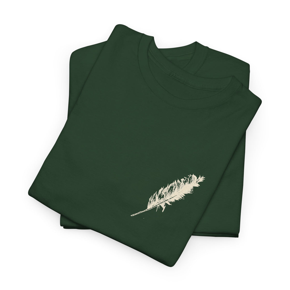 Inspirational Feather Tee — "Do good, bestow kindness" Quote T-Shirt
