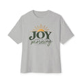 Joy Comes in the Morning Tee — Sunrise Inspirational Graphic T-Shirt