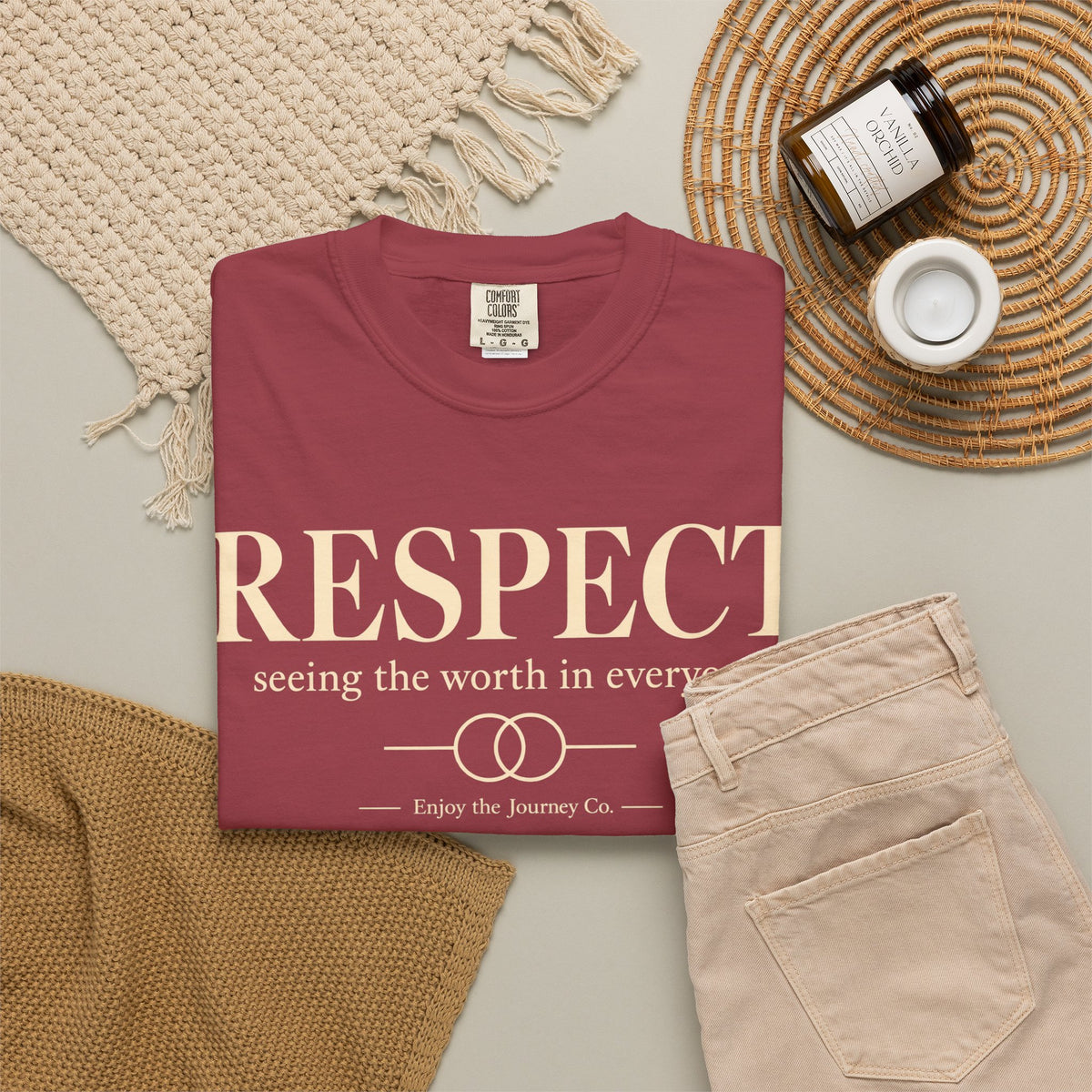 Respect T-Shirt — ’Respect: seeing the worth in everyone.’ Inspirational Tee