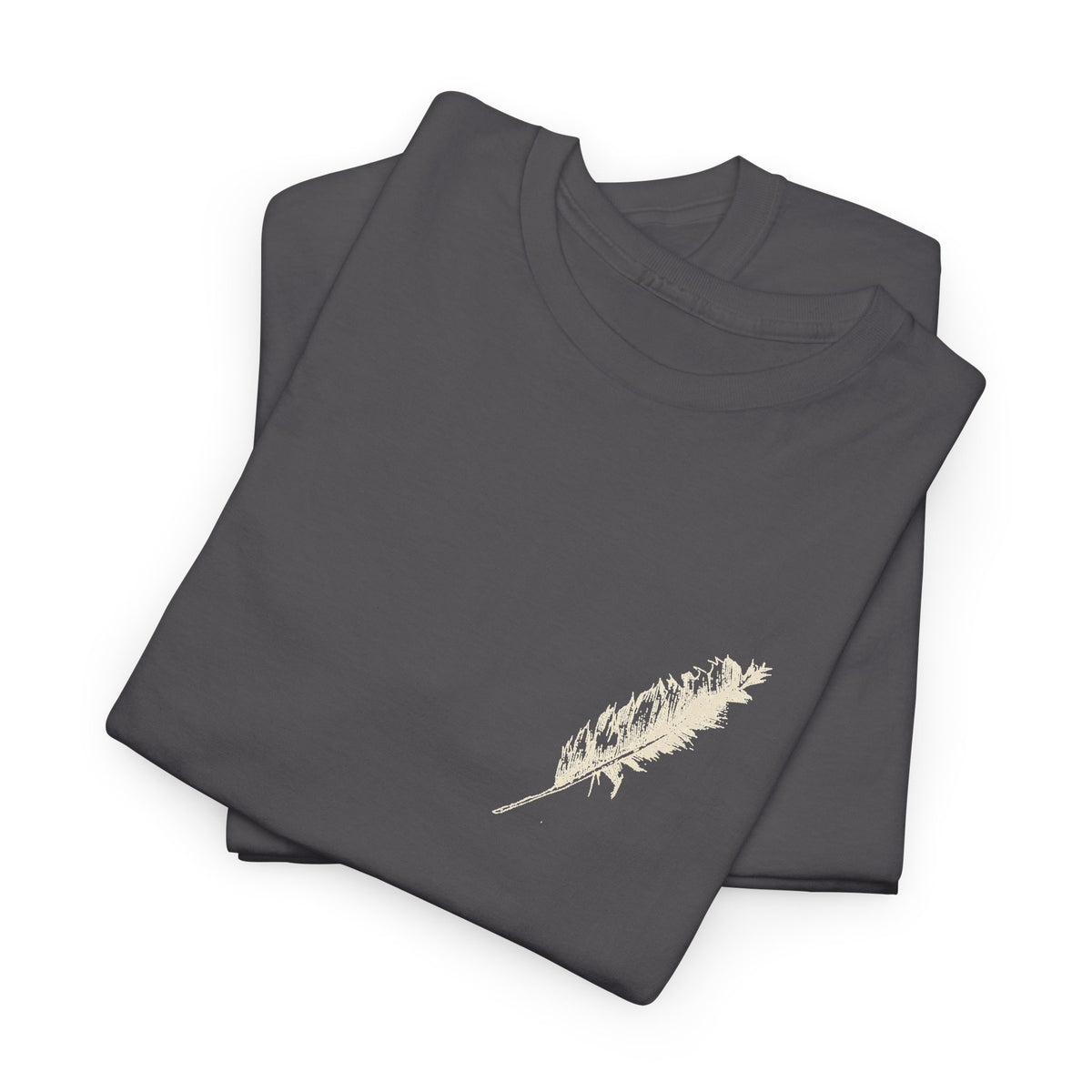 Inspirational Feather Tee — "Do good, bestow kindness" Quote T-Shirt
