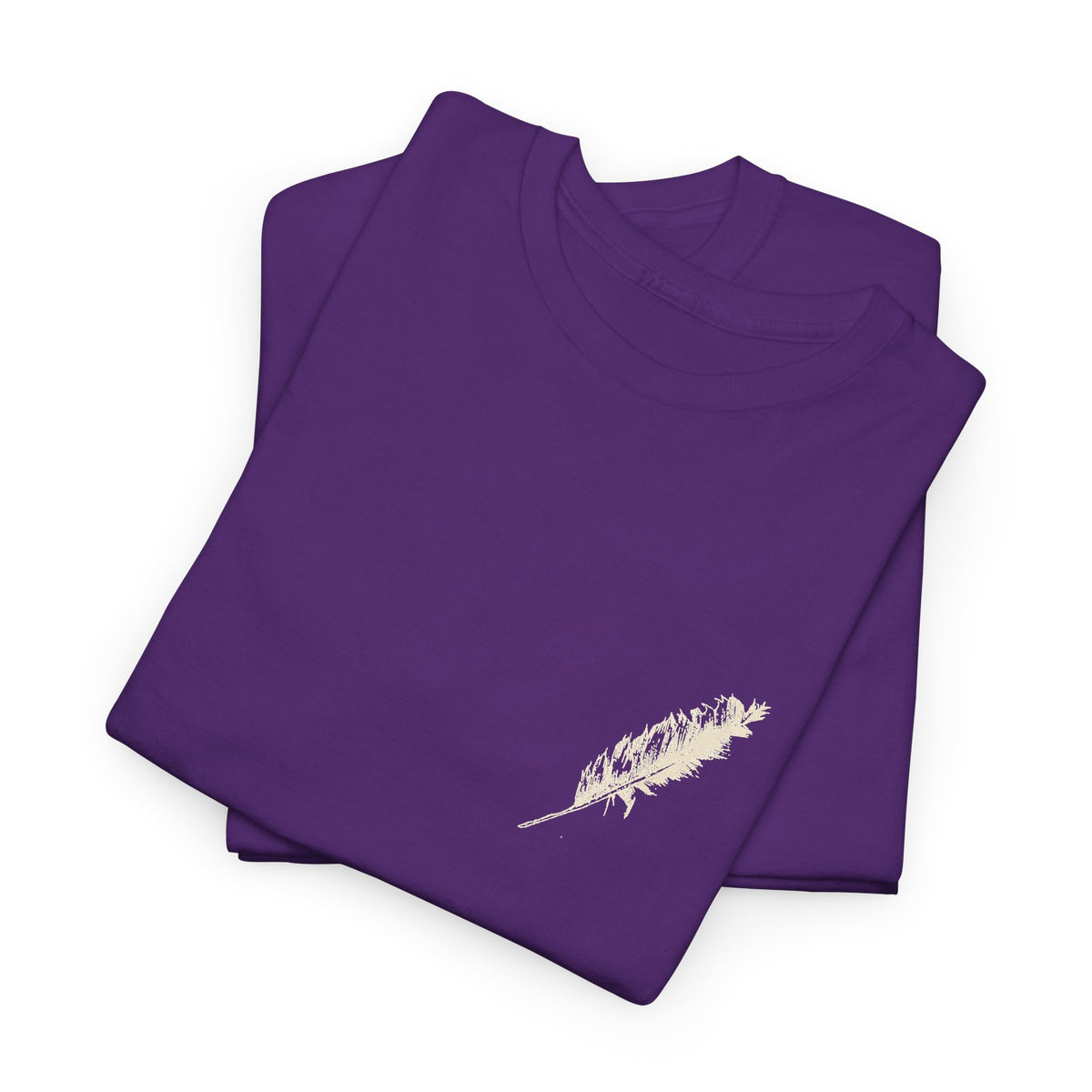 Love In It T-Shirt — Inspirational Quote Tee with Feather Accent