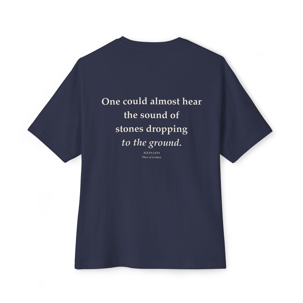 Feather Minimalist Tee — "Enjoy the Journey" Chest Graphic