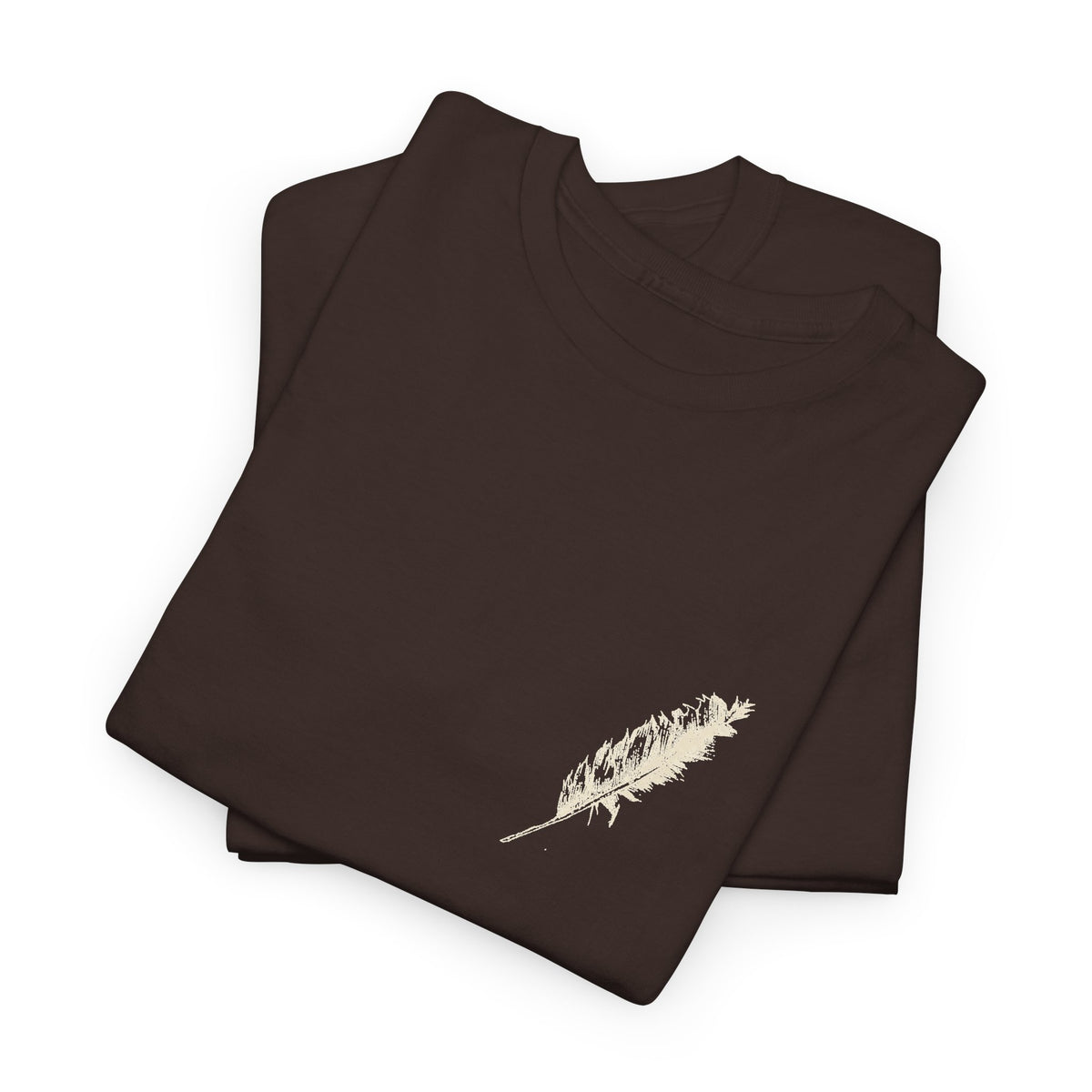 Literary Quote Tee — “One could almost hear the sound of stones dropping to the ground.”