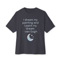 Van Gogh Quote Tee — “I dream my painting and I paint my dream” Moon Graphic