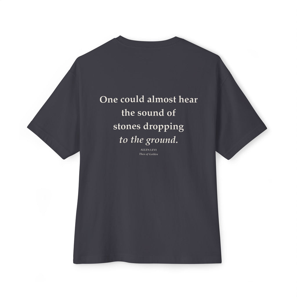 Feather Minimalist Tee — "Enjoy the Journey" Chest Graphic