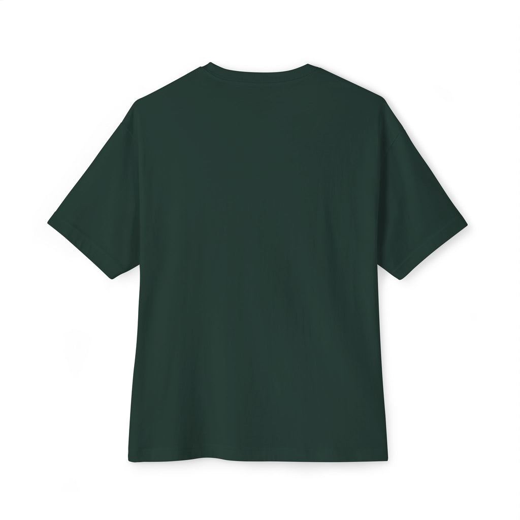 Boxy Oversized Tee — Minimal White Crewneck