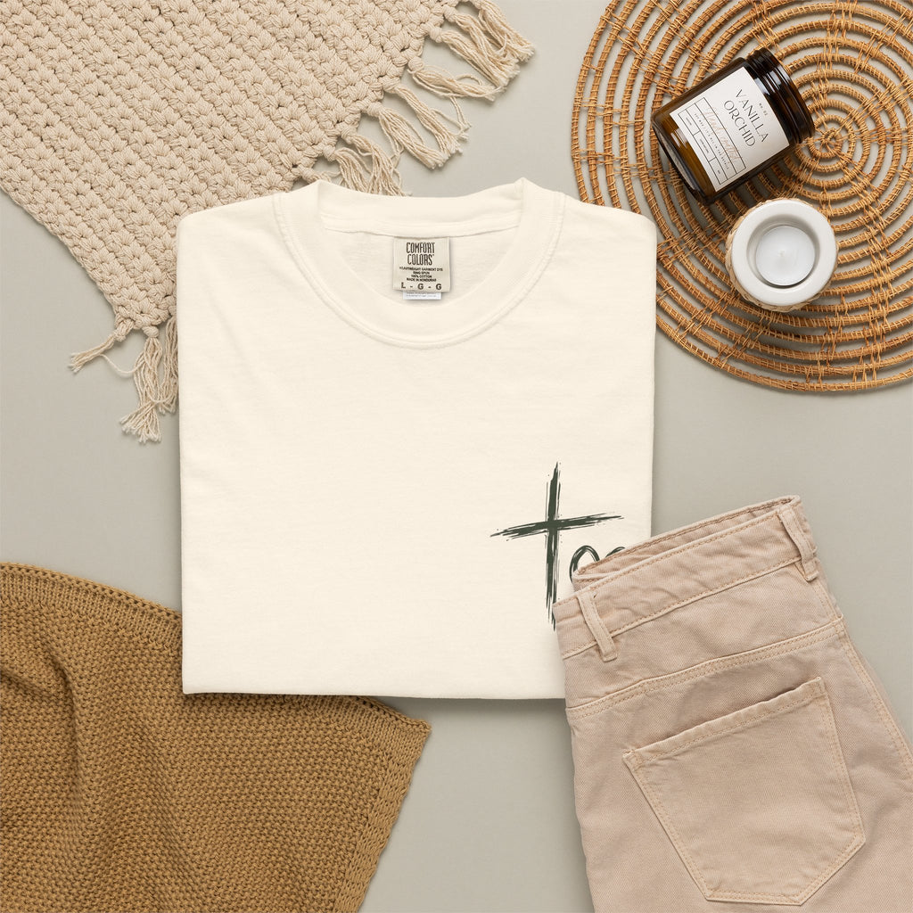 Christian Graphic T-Shirt — "I Was Carried to the Table" Faith Tee