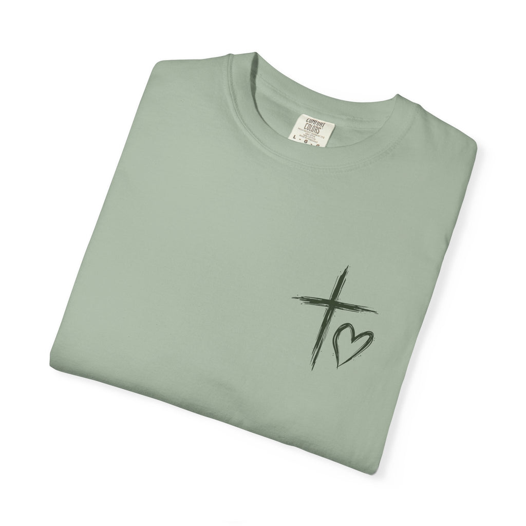 Christian Graphic T-Shirt — "I Was Carried to the Table" Faith Tee