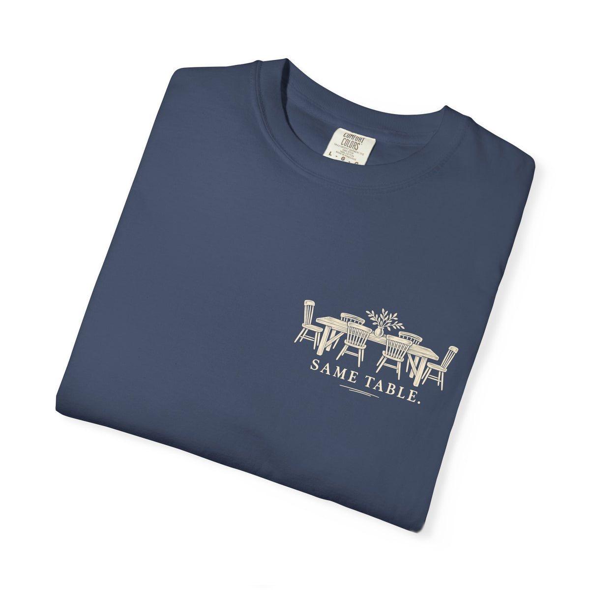 Same Table Different Stories T-Shirt — Inspirational Community Quote Tee