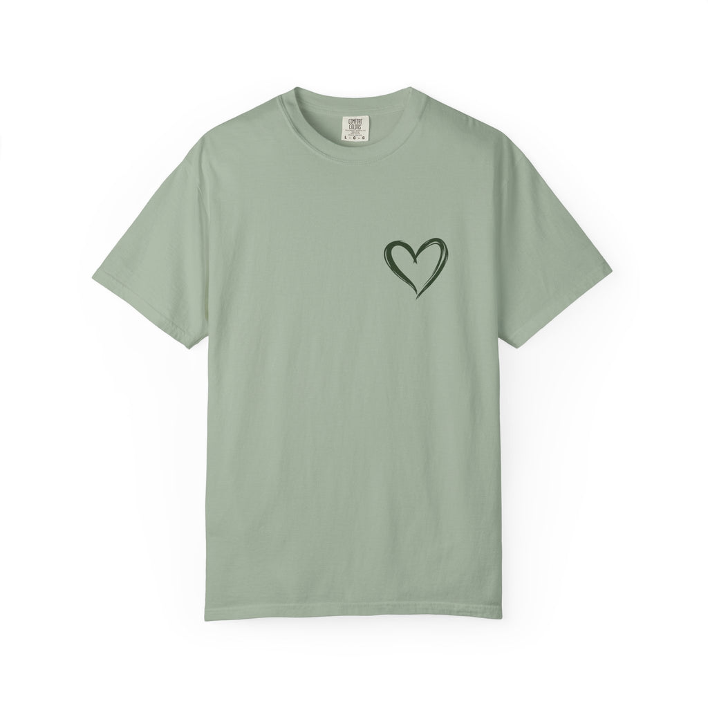 T‑Shirt — 'Tap My Shoulder' Heart Tee (If You Need A Prayer Today)