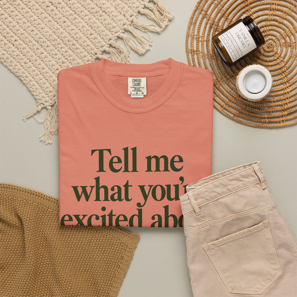 Tell Me What You’re Excited About Tee — 'Big Dreams Matter' Inspirational T-Shirt